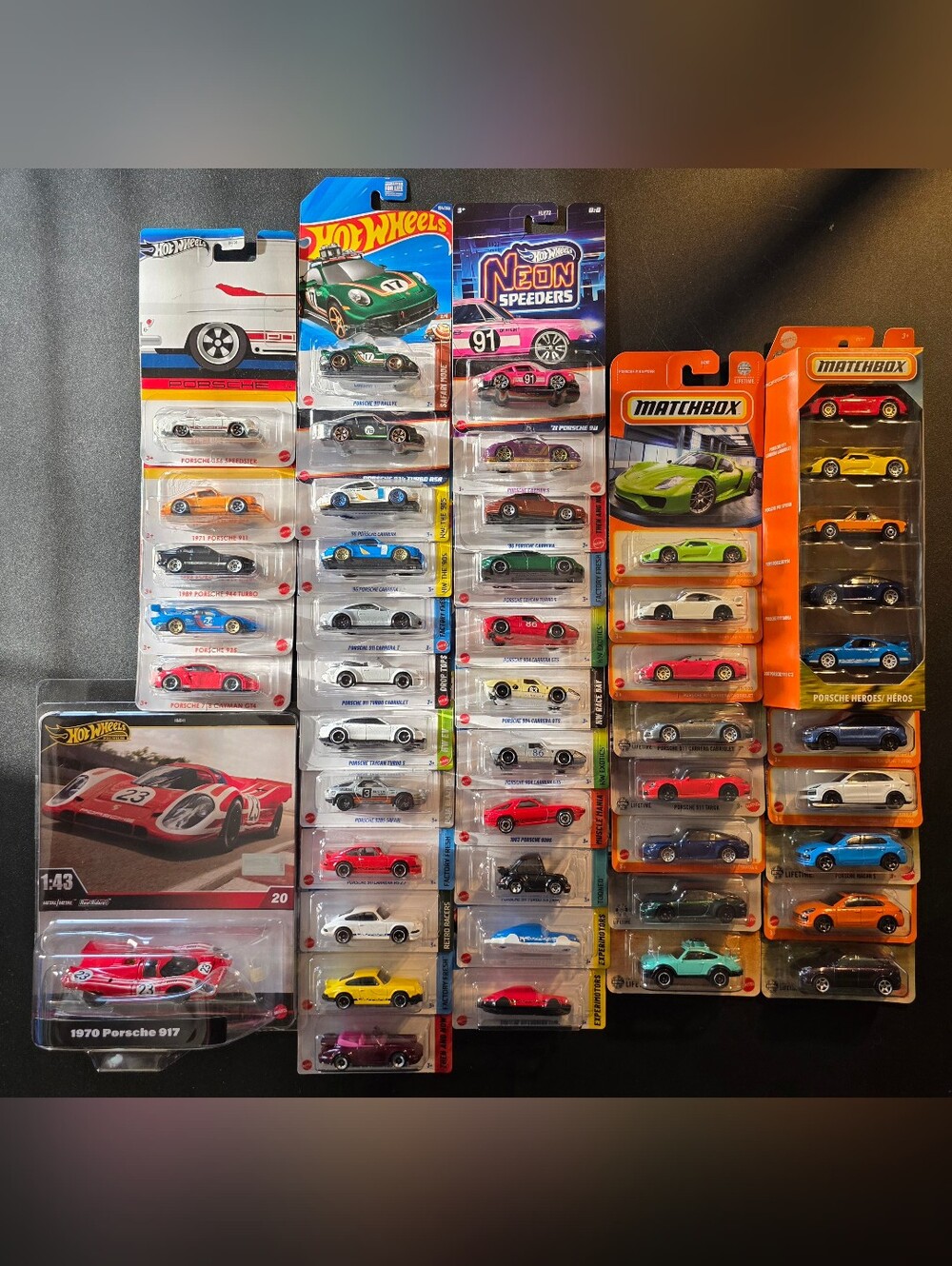 PORSCHE LOT Hotwheels/Matchbox